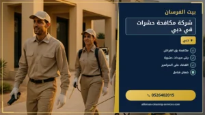 شركة مكافحة حشرات في دبي