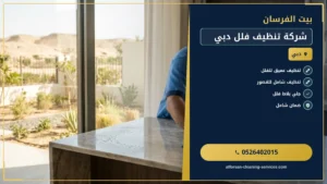 شركة تنظيف فلل دبي