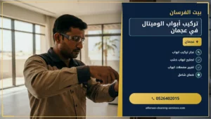 تركيب أبواب الوميتال في عجمان