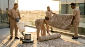 غسيل سجاد دبي: حلول طوارئ سريعة وعميقة