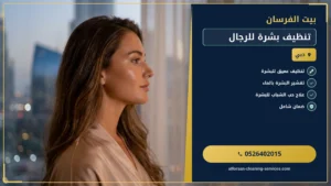 تنظيف بشرة للرجال