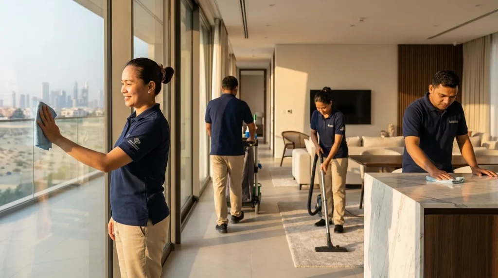 صورة شركة تنظيف شقق في دبي